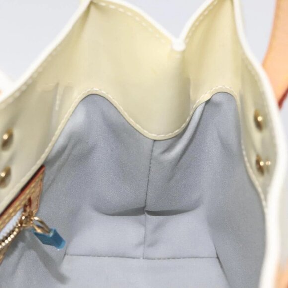 LOUIS VUITTON Monogram Vernis Reade PM Hand Bag Perle M91336 LV Auth BA3673 - Picture 11 of 16